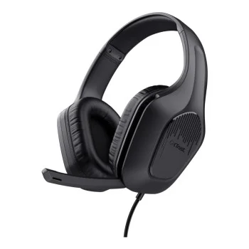 Trust GXT 415 Zirox Wired Stereo Gaming Headset - Black, image 1 of 1