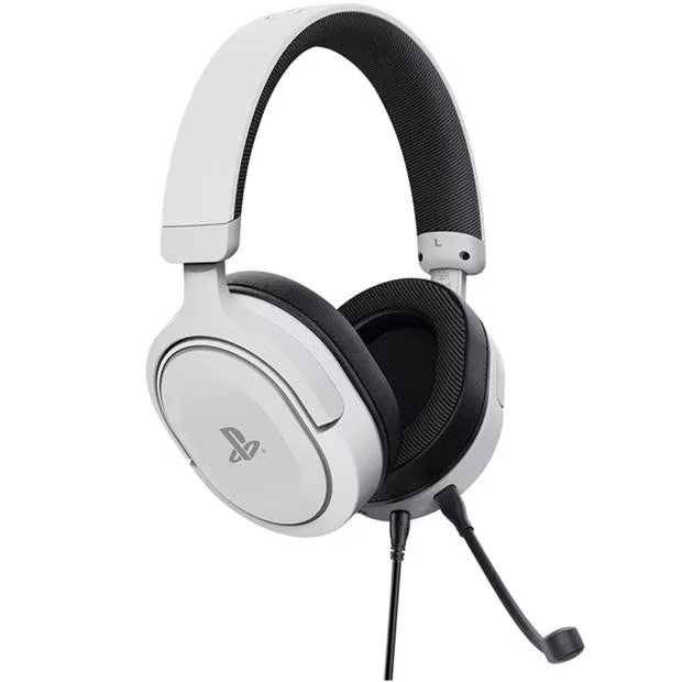 Trust GXT 498W Forta Headset for PS5 - White, image 1 of 1