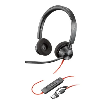 Poly Blackwire 3320 Stereo Microsoft Teams Certified USB-C Headset, image 1 of 1