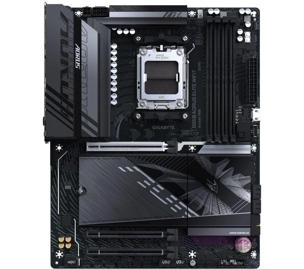 Gigabyte B850 AORUS ELITE WIFI7 AMD Ryzen AM5 DDR5 ATX Motherboard, image 1 of 1