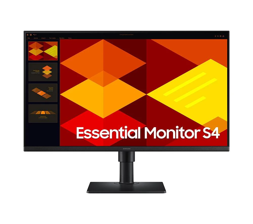 SAMSUNG LS27D400GAUXXU S4 Full HD 27" IPS LCD Monitor - Black, image 1 of 1