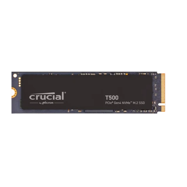 Crucial T500 1TB PCIe Gen 4 NVMe SSD - 7300MB/s Read, 6800MB/s Write - CT1000T500SSD8, image 1 of 1