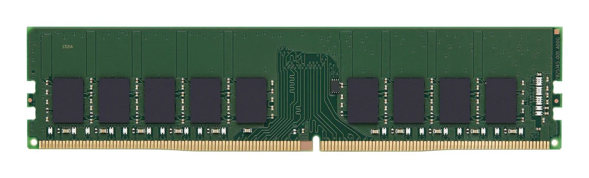 Kingston Server Premier 32GB (1x32GB) DDR4 3200MT/s CL22 ECC Desktop Memory, image 1 of 1