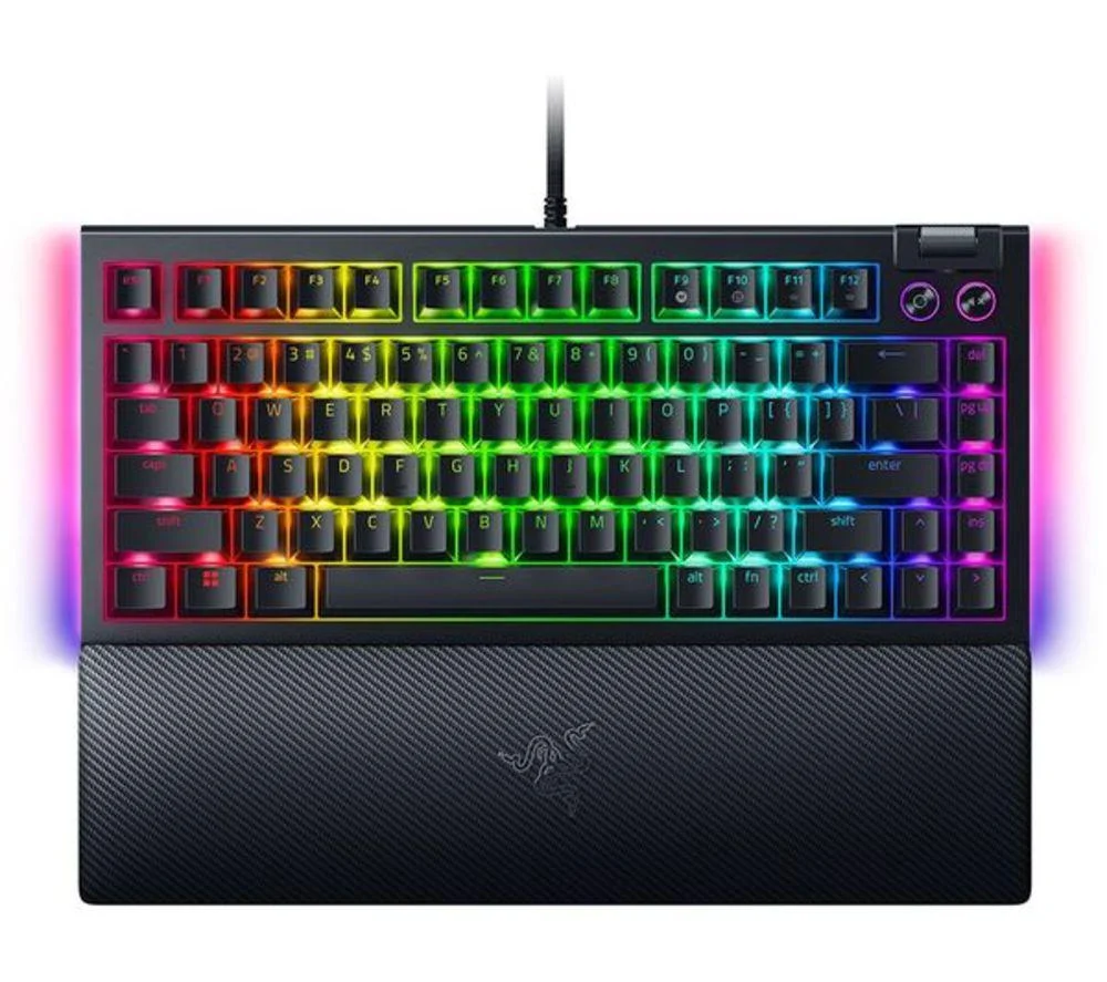 Razer BlackWidow V4 75% Chroma RGB Mechanical Gaming Keyboard - RZ03-05000400-R3E1, image 1 of 1