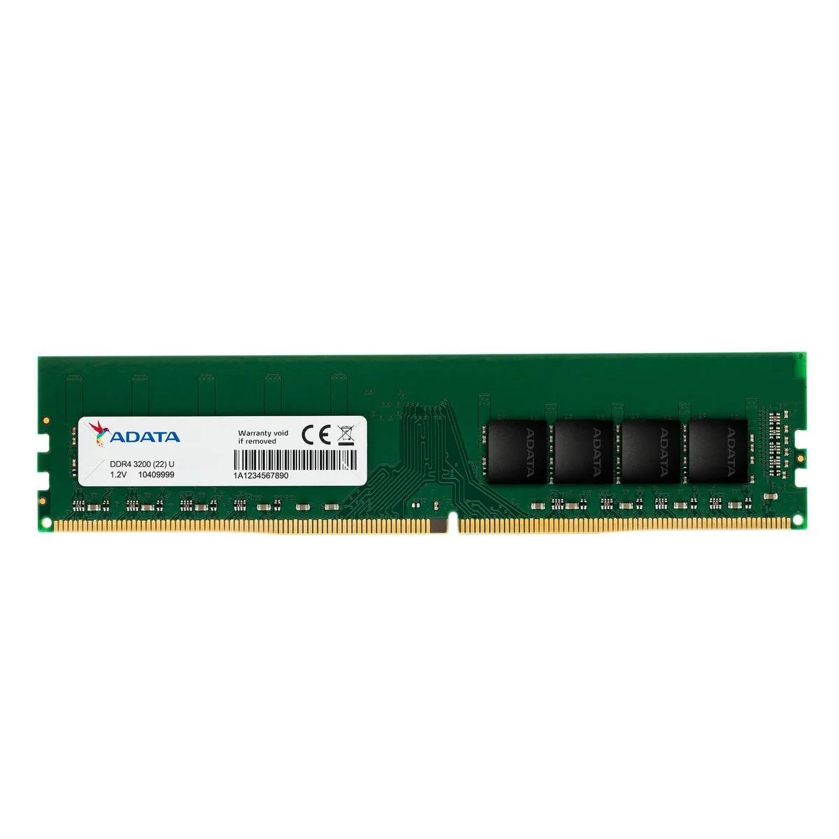 ADATA Premier 8GB DDR4 3200MHz CL22 Desktop Memory - AD4U32008G22-SGN, image 1 of 1