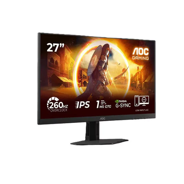 AOC 27G4ZRE 27 Inch Fast IPS 240Hz (260Hz OC) 2 HDMI 1 DP Gaming Monitor, image 1 of 1