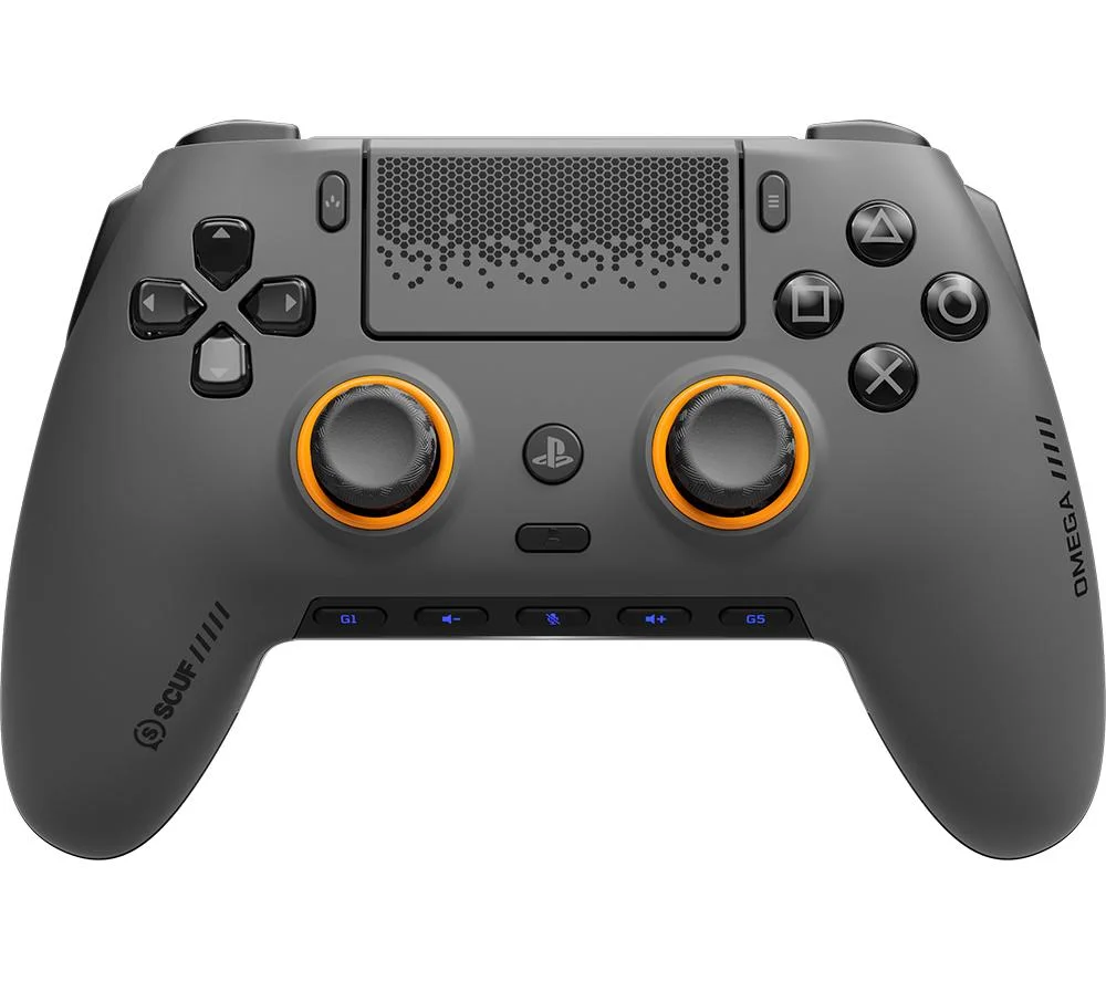 CORSAIR PS5 SCUF Omega Preconfigured Wireless Controller - Steel Grey, image 1 of 1