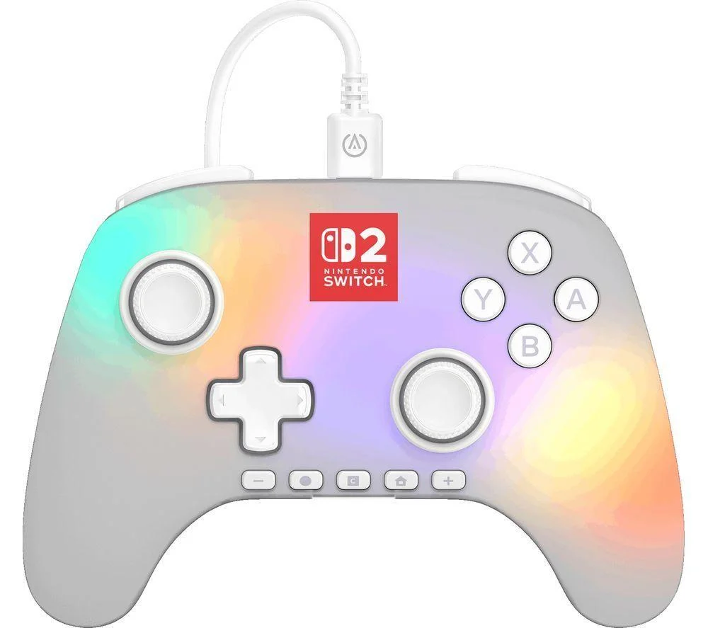 POWERA Advantage Wired Controller for Nintendo Switch 2.0 - Lumectra White, image 1 of 1