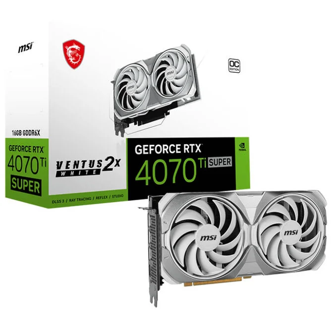 MSI GeForce RTX 4070 Ti SUPER VENTUS 2X OC