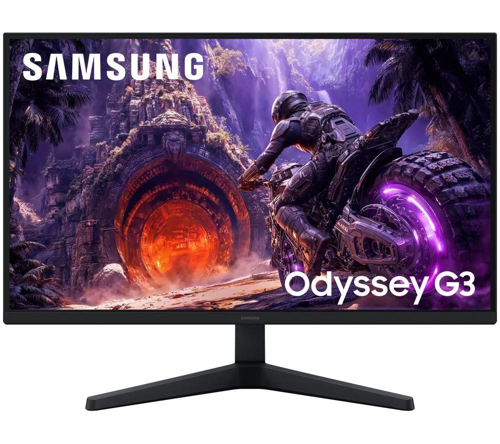 SAMSUNG Odyssey G3 LS27HG302EUXXU Full HD 27" IPS LCD Gaming Monitor - Black, image 1 of 1