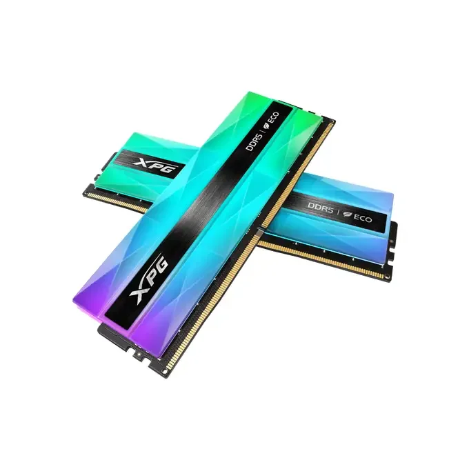 ADATA XPG Lancer Neon RGB 32GB (2x16GB) 7200MHz CL34 DDR5 XMP EXPO Memory Kit - AX5U7200C3416G-DCLANRSG, image 1 of 1