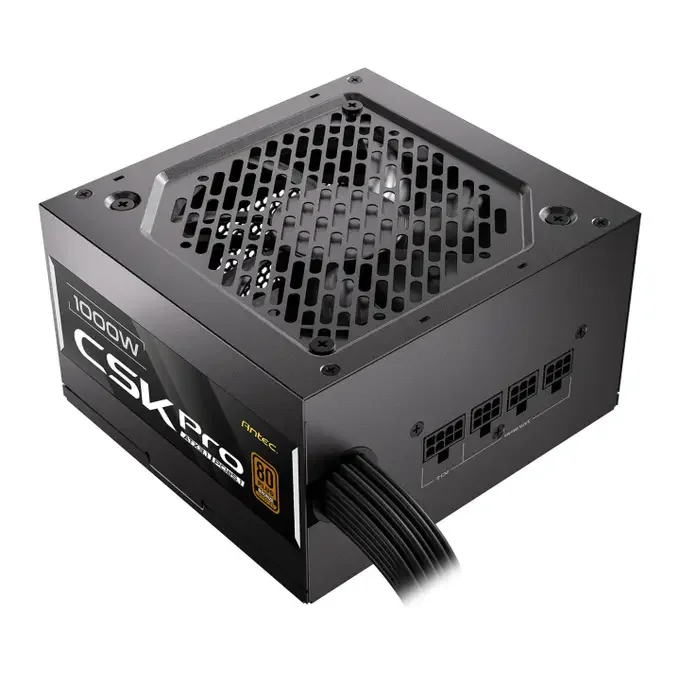 Antec CSK1000 PRO 1000W 80PLUS Bronze Semi-Modular PCIe 5.1 ATX 3.1 Power Supply