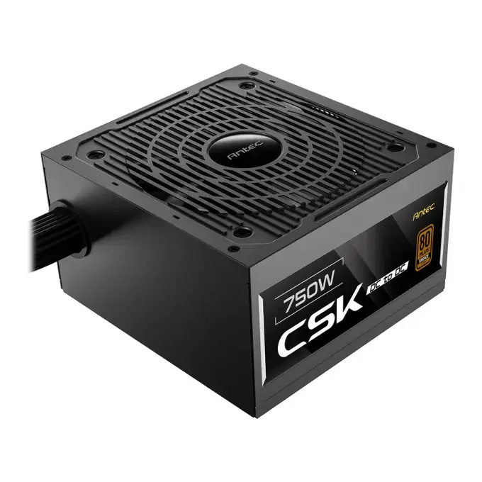 Antec CSK750DC GB 750W 80PLUS Bronze Fully Wired PCIe 5.1 ATX 2.52 Power Supply, image 1 of 1