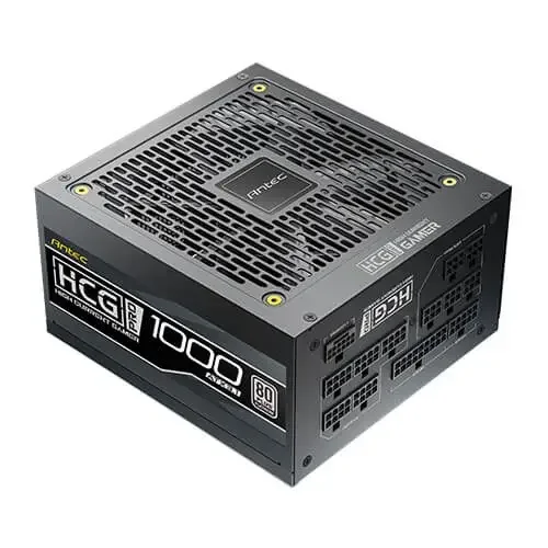Antec HCG1000 PRO 1000W 80+ Platinum Fully Modular ATX 3.1 PCIe 5.1 Power Supply - Black, image 1 of 1