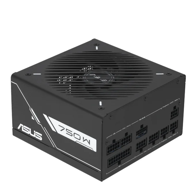 ASUS Prime 750W Gold ATX 3.1 Fully Modular ATX Power Supply - Black, image 1 of 1