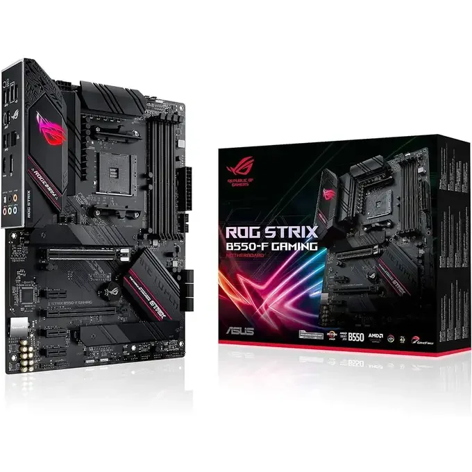 ASUS ROG STRIX B550-F GAMING AMD B550 DDR4 ATX Motherboard - Socket AM4, image 1 of 1