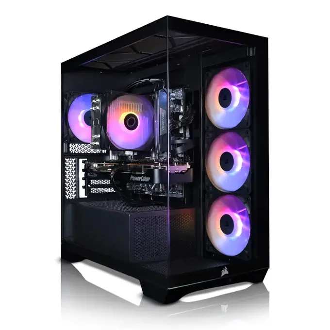 AWD-IT Astraeus AMD Ryzen 5, Radeon RX 9070 GRE, 16GB RAM, 1TB SSD, Windows 11 Prebuilt Gaming PC, image 1 of 1