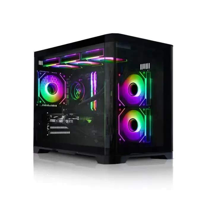 AWD-IT Dark ARC Intel Core Ultra 5 245KF RTX 5070 12GB DDR5 Desktop PC for Gaming, image 1 of 1