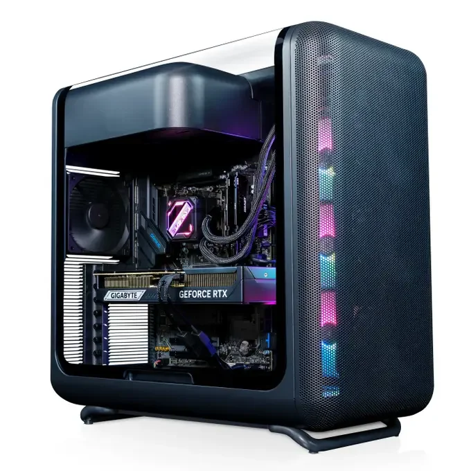 AWD-IT Hyte X50 AMD Ryzen 5 9600X RTX 5070 12GB Desktop PC for Gaming, image 1 of 1