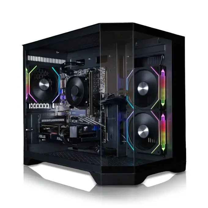 AWD-IT Kalona AMD Ryzen 5, Radeon RX 9060 8GB, 16GB RAM, 1TB SSD, Windows 11 Prebuilt Gaming PC, image 1 of 1