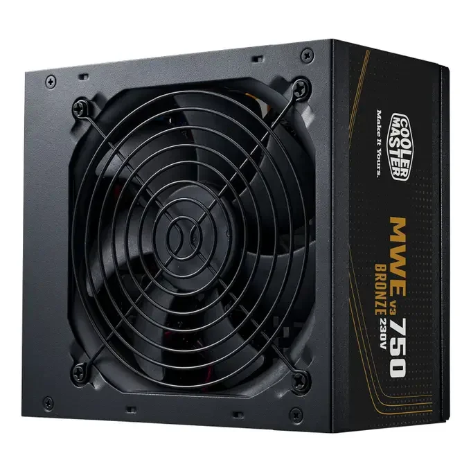 Cooler Master MWE Bronze 750W V3 ATX 3.1 non modular Power Supply - MPE-7501-ACABW-3BUK, image 1 of 1