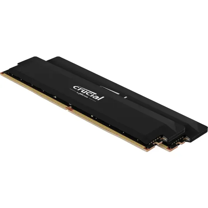 Crucial Pro Overclocking 32GB (2x16GB) 6000MT/s DDR5 Memory Kit - Black - CP2K16G60C36U5B, image 1 of 1