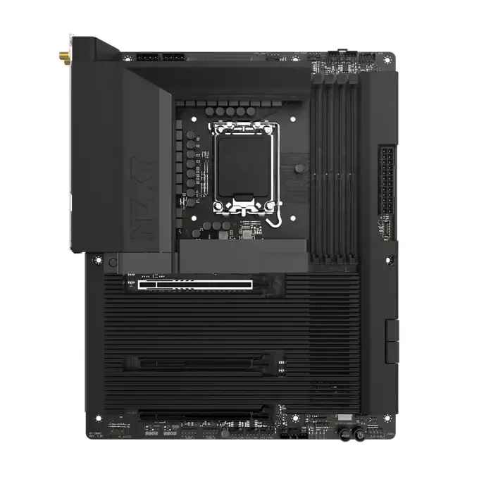 NZXT N7 Z890 Matte Black Intel ATX DDR5 WIFI 7 Motherboard LGA 1851 - N7-Z89XT-B1, image 1 of 1