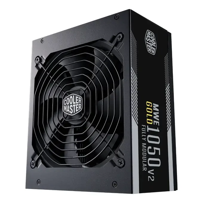 Cooler Master 1050W MWE Gold V2 ATX 3.1 PSU, Fully Modular, FDB Bearing Fan, 80+ Gold - MPE-A501-AFCAG-3EUK, image 1 of 1