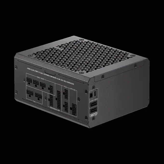 CORSAIR HX1000i SHIFT 1000W 80 PLUS Platinum ATX 3.1 Fully Modular Power Supply - Black - CP-9020265-UK, image 1 of 1