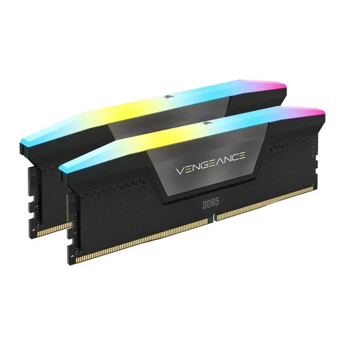 Corsair Vengeance 32GB (2x16GB) 6200Mhz C36 DDR5 RAM - Black - CMH32GX5M2E6200C36, image 1 of 1