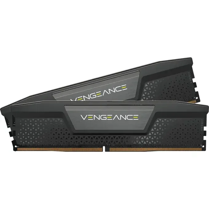 Corsair Vengeance 32GB (2x16GB) DDR5 6000MHz CL38 Desktop Memory Kit – Black- CMK32GX5M2B6000C38, image 1 of 1