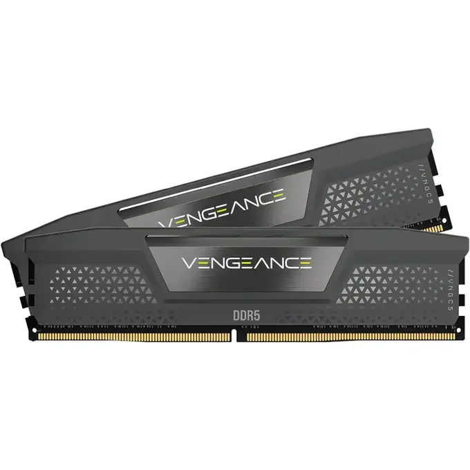 Corsair VENGEANCE 32GB (2x16GB) DDR5 DRAM 6000MHz C36 Memory Kit (Black) - CMK32GX5M2E6000C36, image 1 of 1