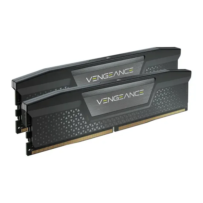Corsair VENGEANCE 64GB (2x32GB) DDR5 DRAM 5600MHz C40 Memory Kit - Black - CMK64GX5M2B5600C40, image 1 of 1