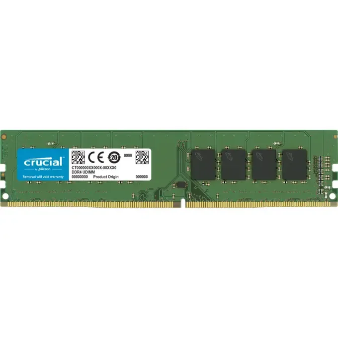 Crucial 8GB 3200Mhz DDR4 Single Channel Desktop Memory - OEM, image 1 of 1