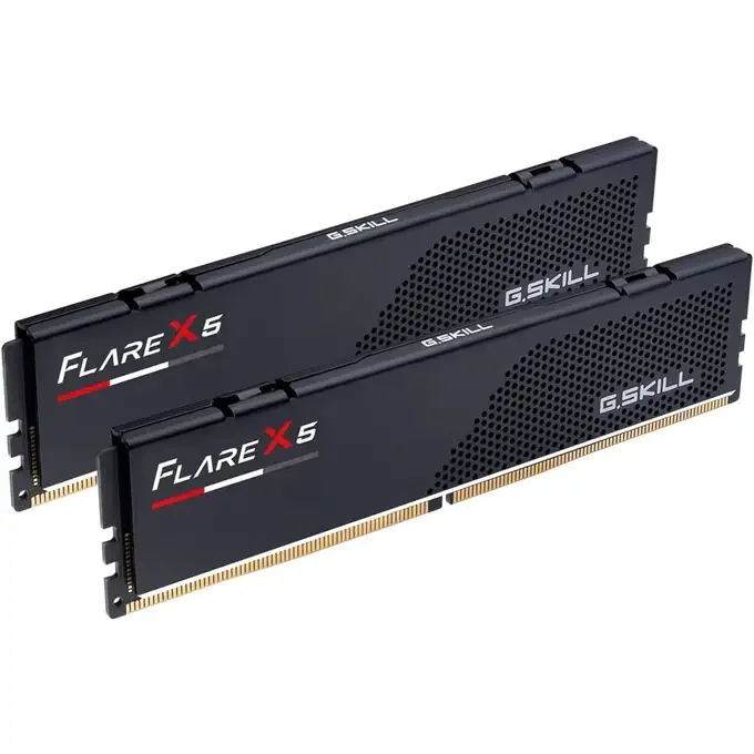 G.SKILL FLARE X5 32GB (16GB x2) DDR5 6000MT/s CL36 Memory Kit - Black - F5-6000J3636F16GX2-FX5, image 1 of 1