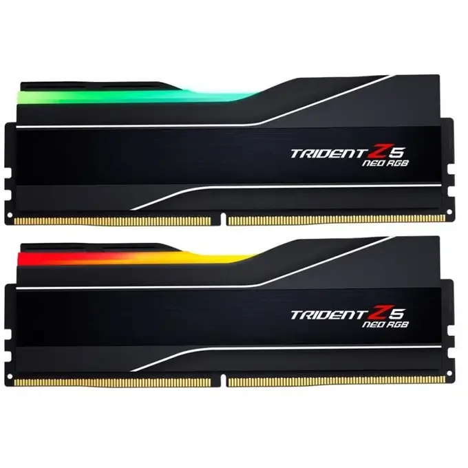 G.SKILL Trident Z5 NEO RGB 64GB(32GB x2) DDR5 6000MHz CL32 - F5-6000J3238G32GX2-TZ5NR, image 1 of 1
