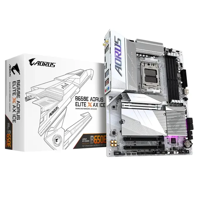 Gigabyte B650E AORUS ELITE X AX ICE, image 1 of 1