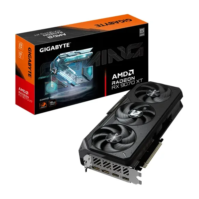 Gigabyte Radeon RX 9070 XT GV-R9070XTGAMING-16GD, image 1 of 1