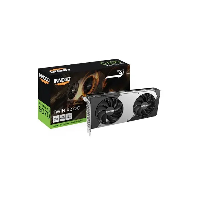 Inno3D GeForce RTX 5070 Twin X2 OC, image 1 of 1