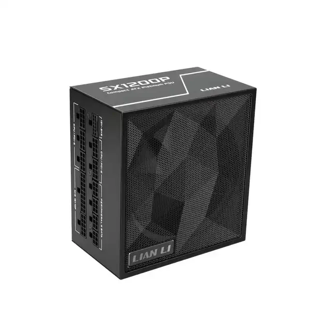 Lian Li SX Platinum 1200W ATX 3.1 PCIe 5.1 80+ Platinum Modular Power Supply - Black - G9P.SX1200P.B000.UK, image 1 of 1