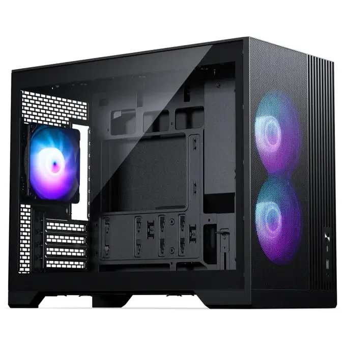 Phanteks XT M3 Micro-ATX PC Case Black Tempered Glass 3x 120mm ARGB Fans - PH-XT325M_DBK01, image 1 of 1