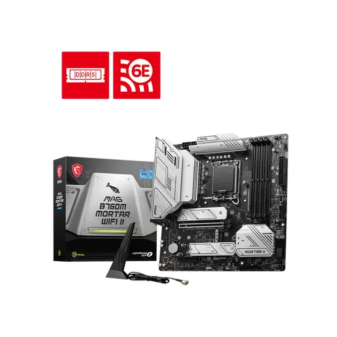 MSI MAG B760M MORTAR WIFI II, image 1 of 1