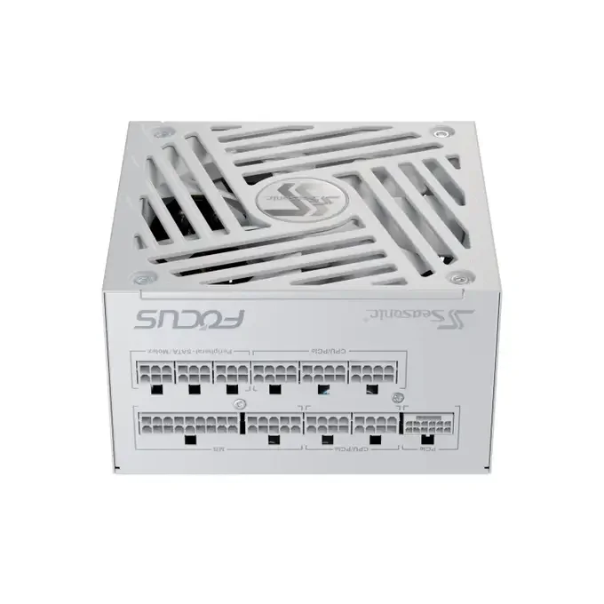 Seasonic Focus GX-850 850w ATX 3.1 80 Gold Modular Power Supply - White - FOCUS-GX-850-V4-WHITE, image 1 of 1