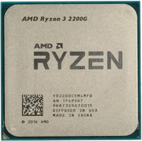 AMD Ryzen 3 2200G, image 1 of 1