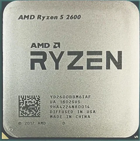 AMD Ryzen 5 2600, image 1 of 1