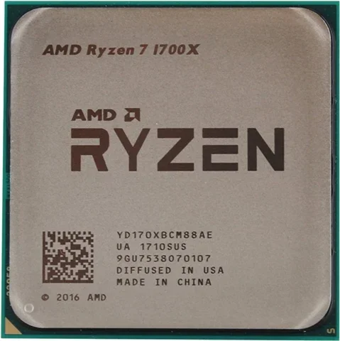 AMD Ryzen 7 1700X, image 1 of 1