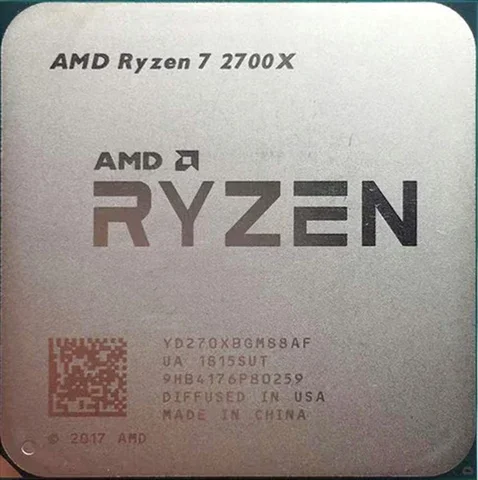 AMD Ryzen 7 2700X, image 1 of 1