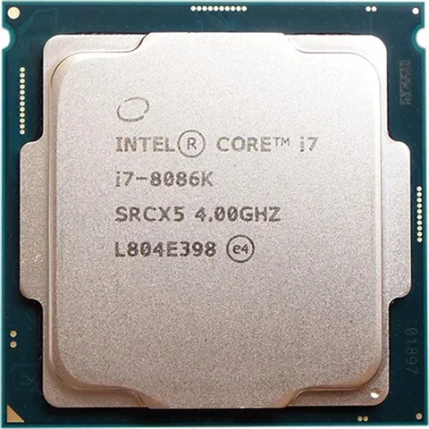Intel Core i7-8086K, image 1 of 1