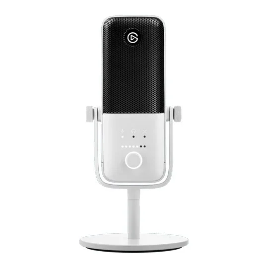 Elgato Wave:3 Premium Condenser USB Streaming Microphone - White, image 1 of 1