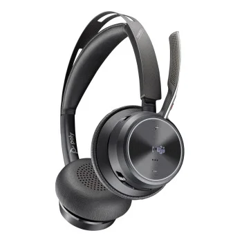 Poly Voyager Focus 2 Stereo Microsoft Teams Certified USB-C USB-A Wireless Headset, image 1 of 1